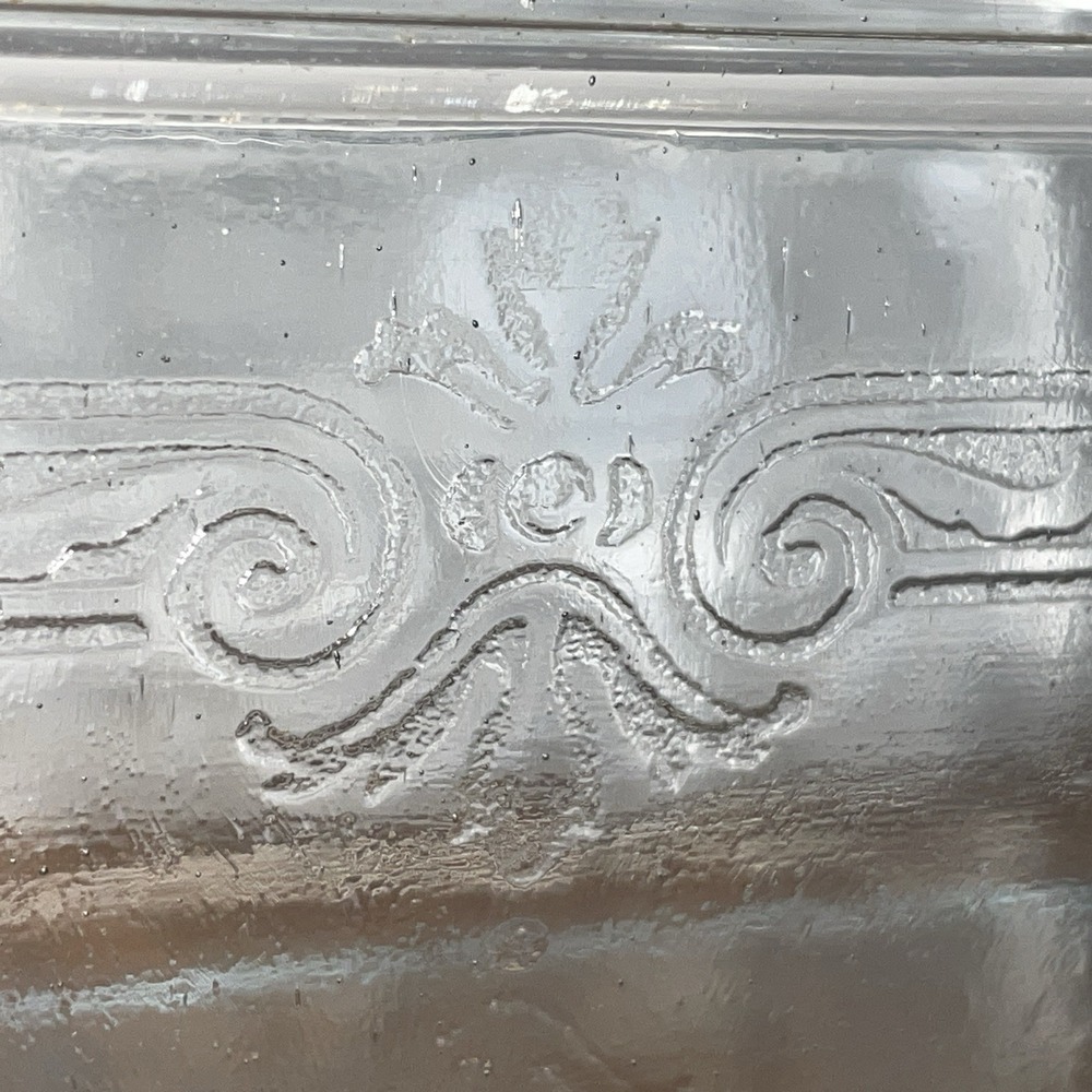 RARE VERSION! Vintage Fire King Sapphire Blue Philbe‎ Glass Bread/Meat Loaf Pan